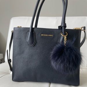 Michael Kors Mercer purse - navy